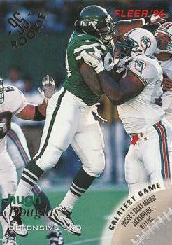 Hugh Douglas New York Jets 1996 Fleer NFL #95